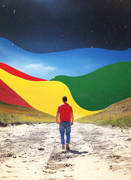 Path to Colorful Horizon