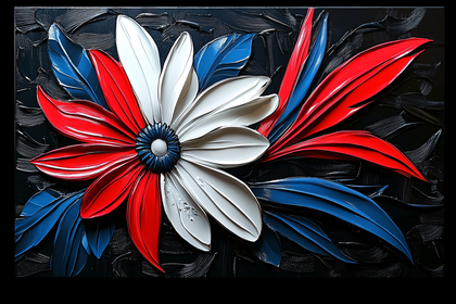 Patriotic Daisy