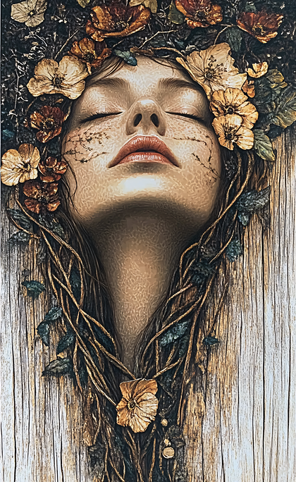 Peaceful Forest Nymph