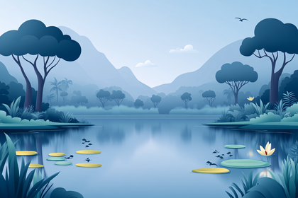 Peaceful Lake Landscape