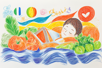 Peaceful Slumber Illustration