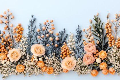 Peach Floral Arrangement