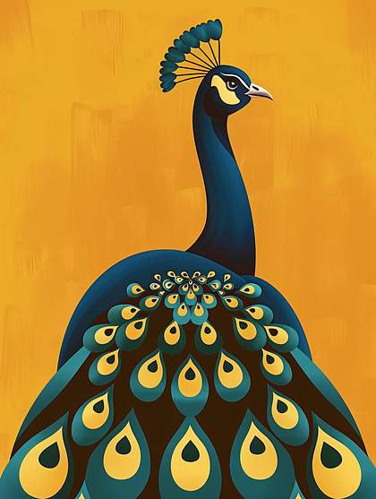 Peacock Illustration
