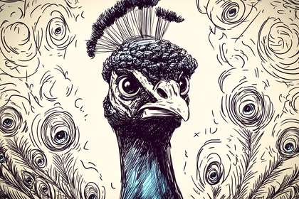 Peacock Portrait