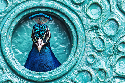 Peacock Portrait