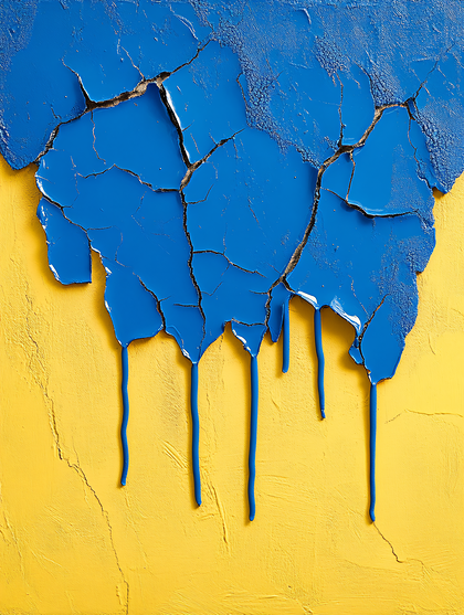 Peeling Paint Drips