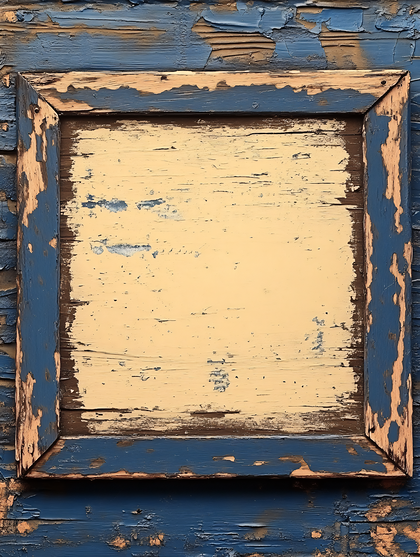 Peeling Paint Frame