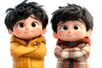 Pensive Boy Duo