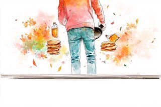 Person Cooking Pancakes