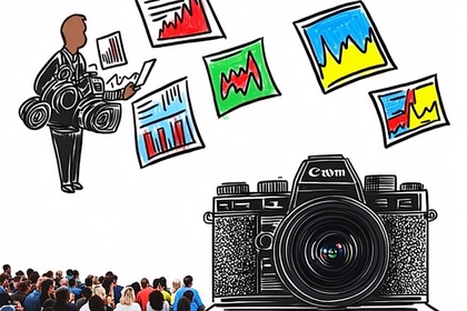 Photographer and Data Charts