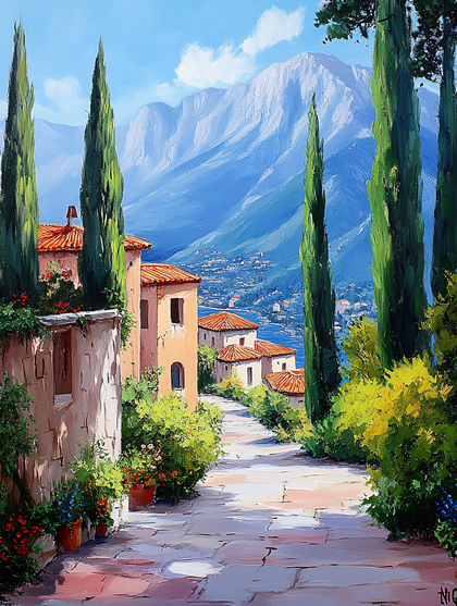 Picturesque Italian Coastal Village