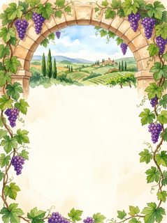 Tuscan Vineyard Frame
