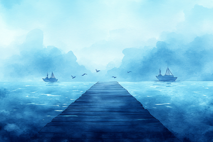 Pier into Serene Waters