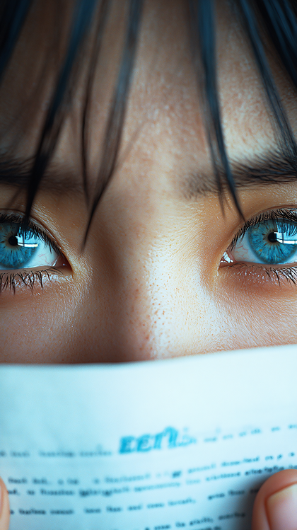 Piercing Blue Eyes