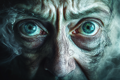 Piercing Gaze of an Enigmatic Figure