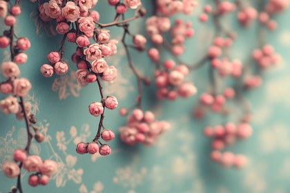Pink Cherry Blossoms