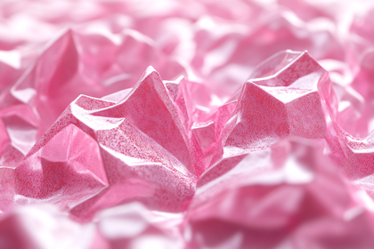 Pink Crystal Landscape