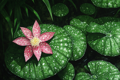 Pink Lily Pad