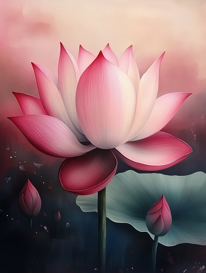 Pink Lotus Blossom
