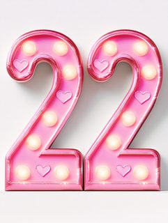 Pink Number Twenty-Two