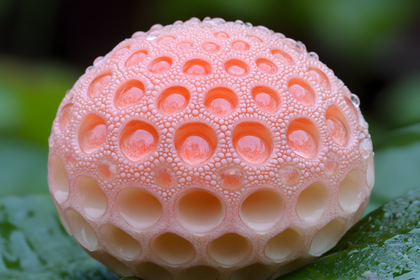 Pink Porous Dome