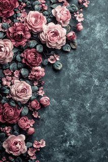 Floral Dark Arrangement
