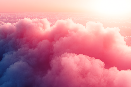 Pink Sunset Clouds