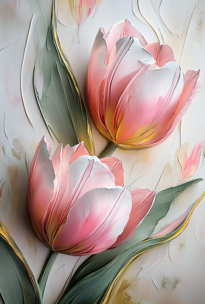 Pink Tulip Impression