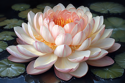 Pink Water Lily