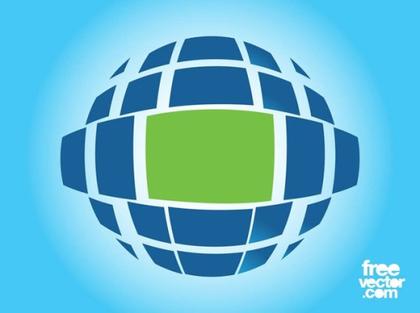 Planet Logo Template Free Vector