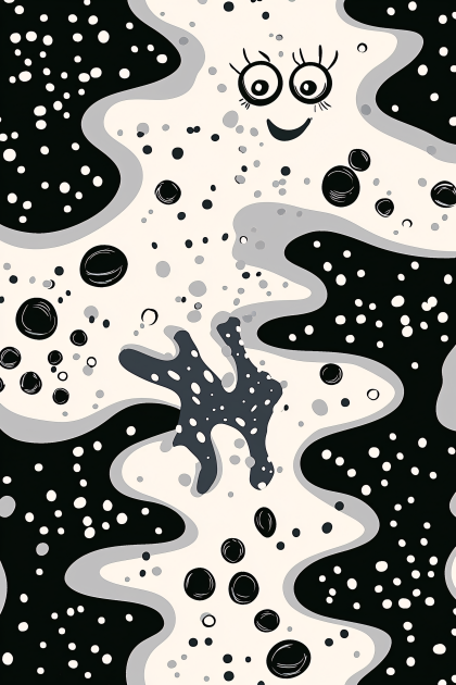 Playful Blob Pattern