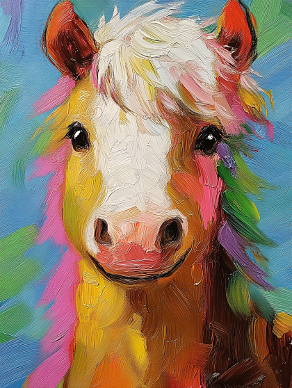 Playful Pony Portrait