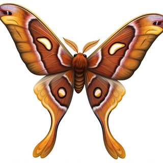 polyphemus moth art