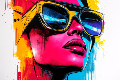 Pop Art Sunglasses Woman