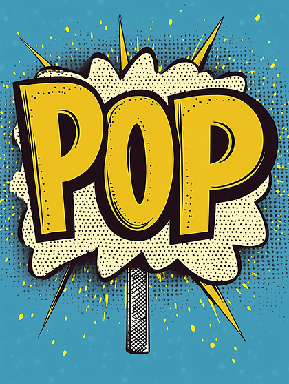 Pop Art Word Balloon