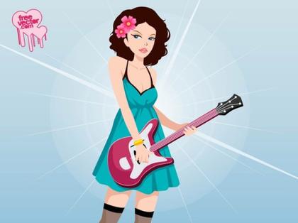 Popstar Free Vector