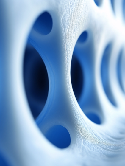 Porous Blue Structure