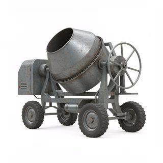 portable cement mixer