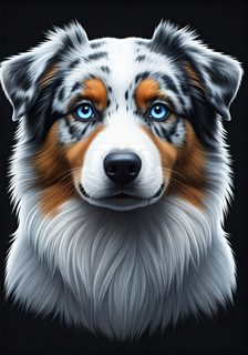 blue merle shepherd