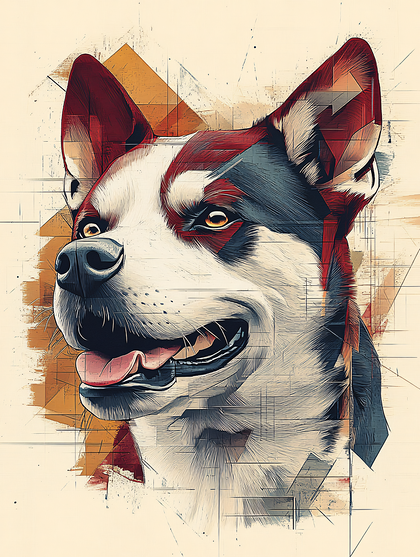Portrait Of A Dog