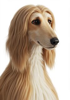 afghan-hound-portrait