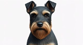 miniature schnauzer portrait