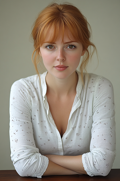 Portrait of a Redhead