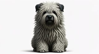 shaggy terrier portrait
