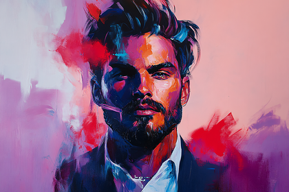Portrait Of A Stylish Man