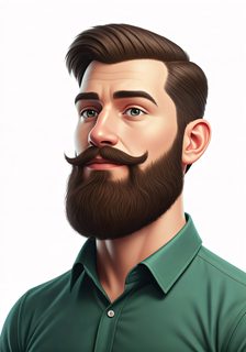 bearded man portrait