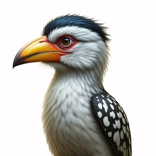 tropical bird portrait