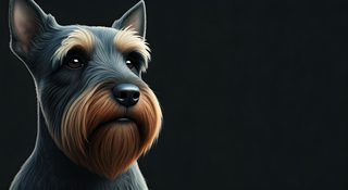 yorkie portrait