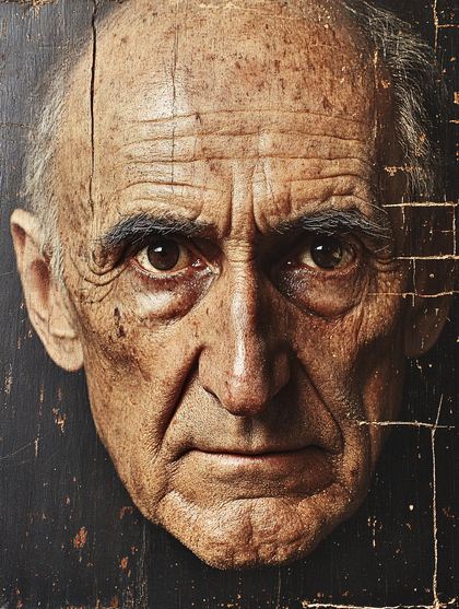 Portrait Of An Elderly Man