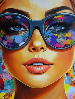 Portrait Of Woman With Sunglasses